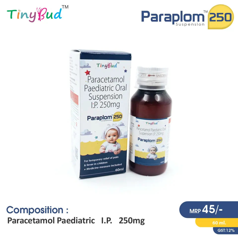 Paracetamol 250mg/5ml Suspension PCD Pharma Franchise